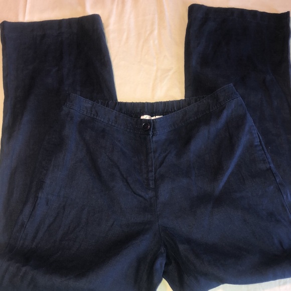 Kim Rogers 100% Linen pants size 12 - Picture 3 of 4